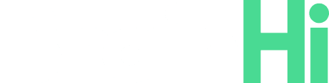 BrainHi logo in reverse